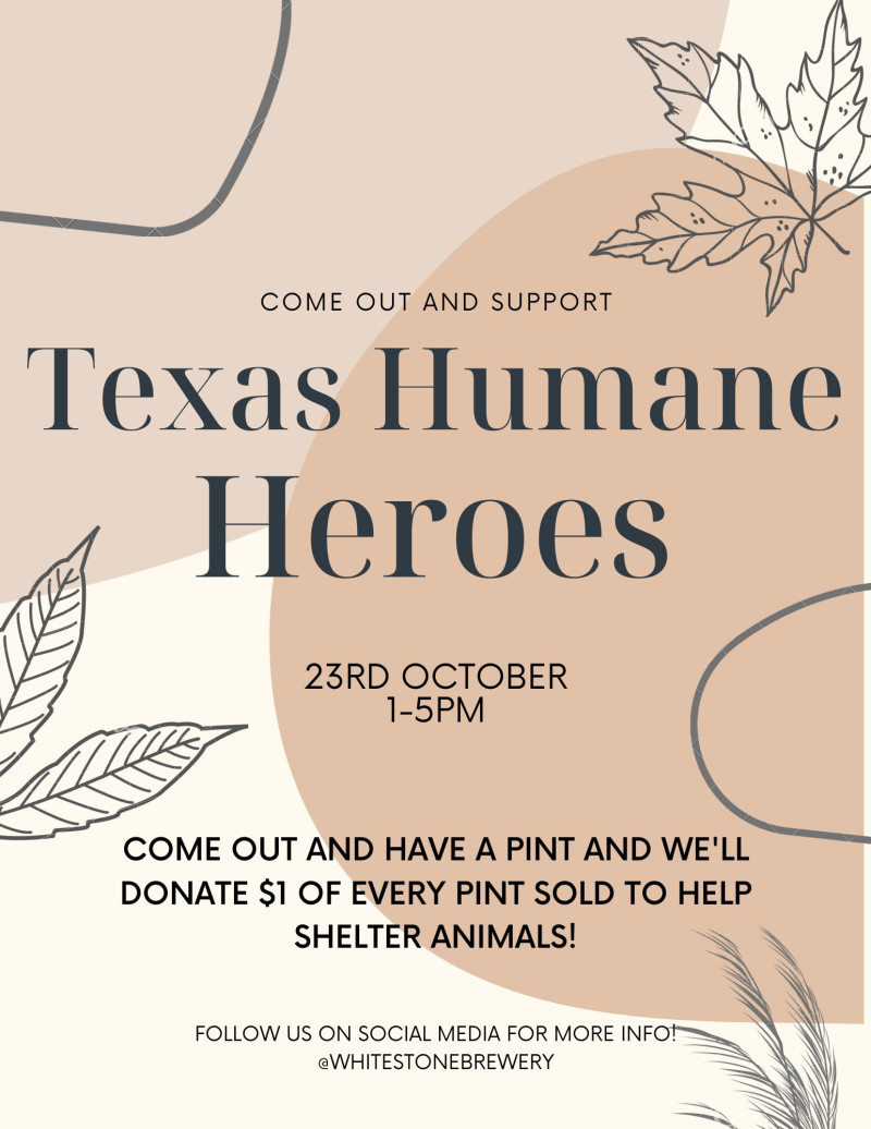Texas Humane Heroes Fundraiser in Cedar Park at Whitestone