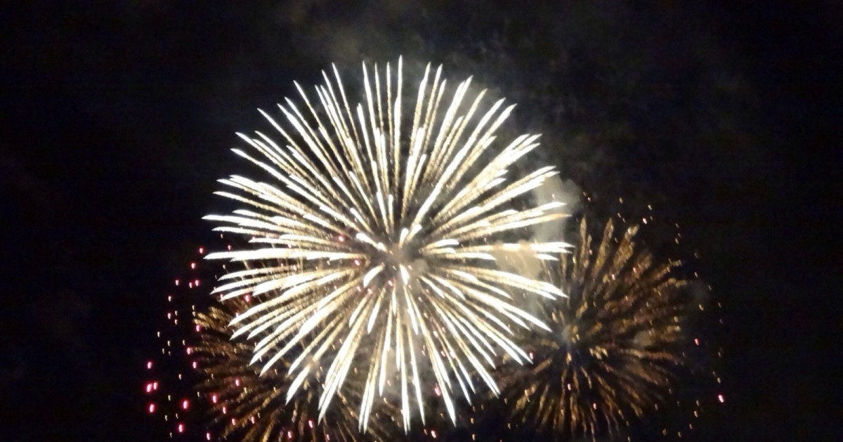 Oracle Park Fireworks Show for 2019 Graduates in San Francisco at