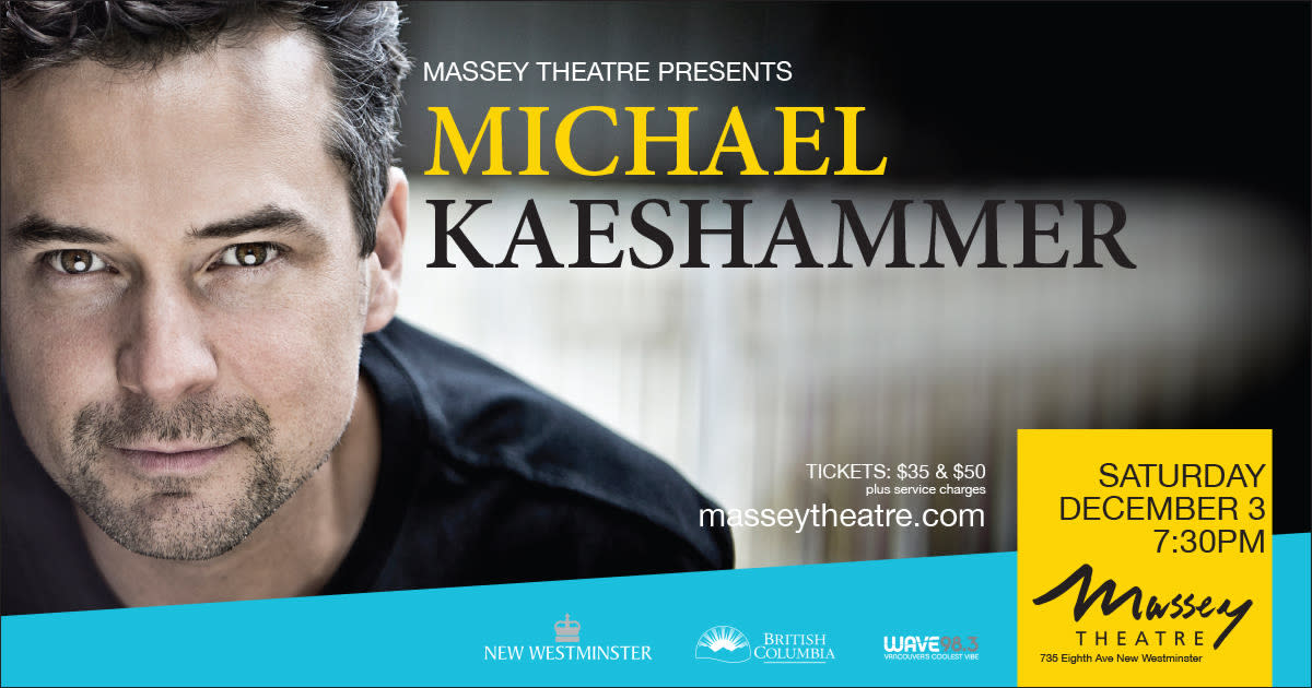 An Evening With Michael Kaeshammer in New Westminster at Massey