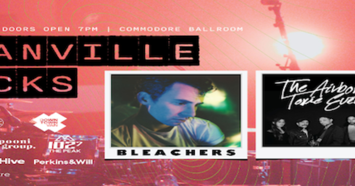 Granville Rocks With Bleachers And The Airborne Toxic Event in