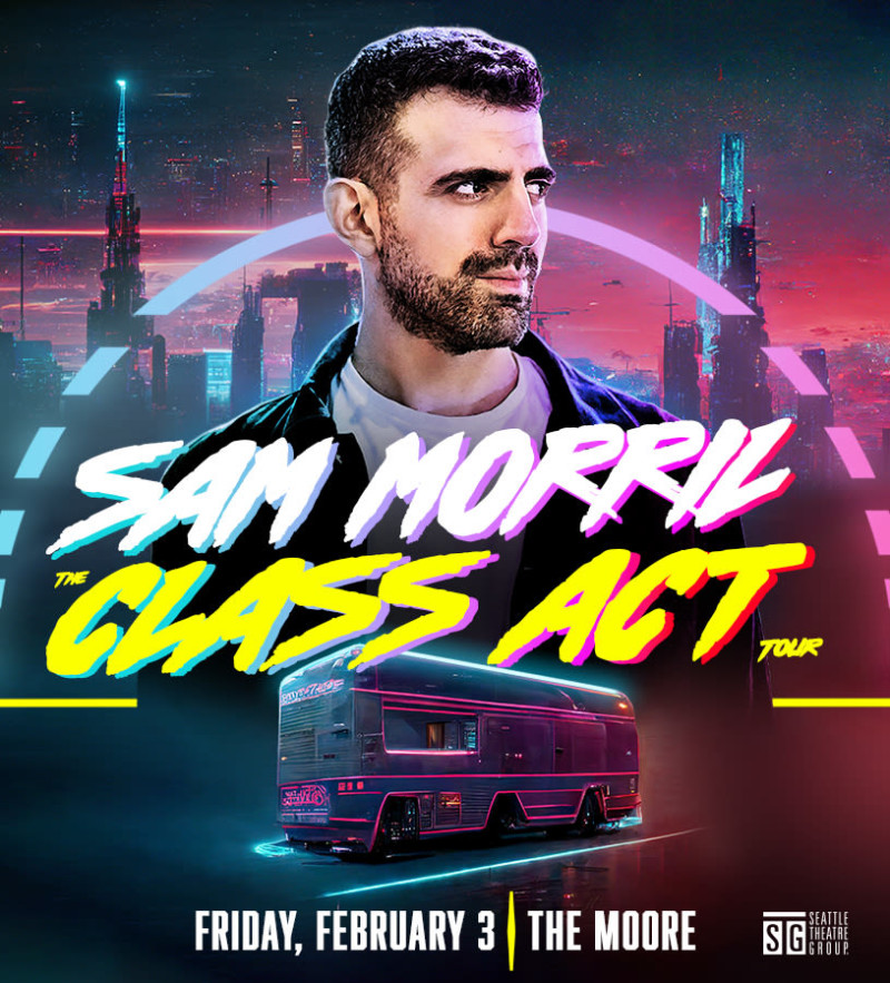 Sam Morril in Seattle at The Moore Theatre