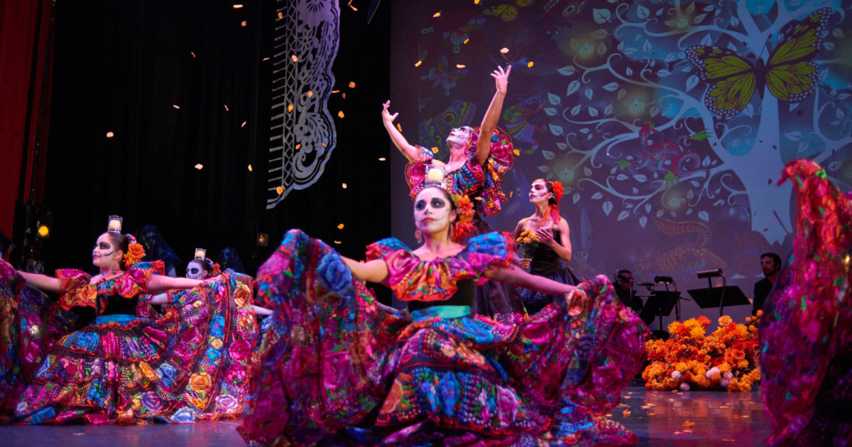 Calpulli Mexican Dance Company Dia de los Muertos in Bronx at