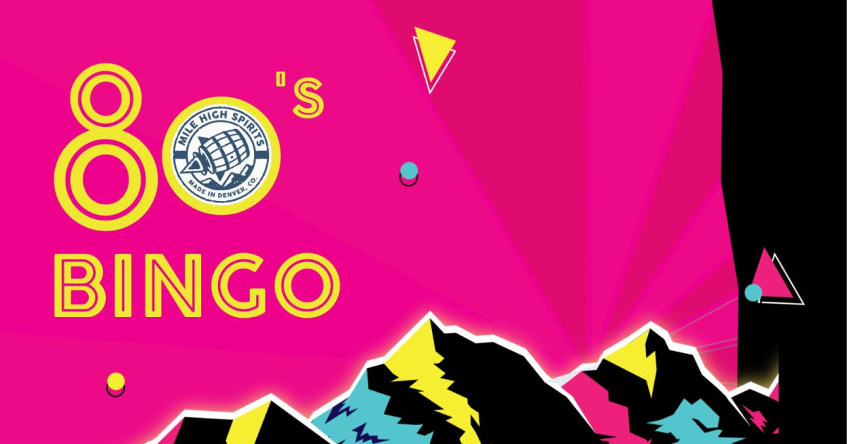80's BINGO in Denver at Mile High Spirits