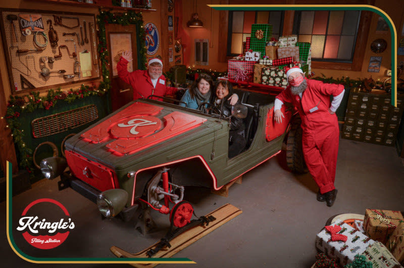 Kringle's Filling Station Holiday Experience in Seattle at 8211