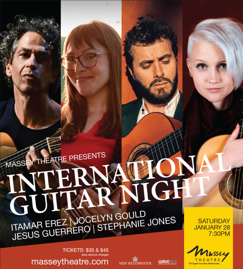 International Guitar Night 2023 in New Westminster at Massey