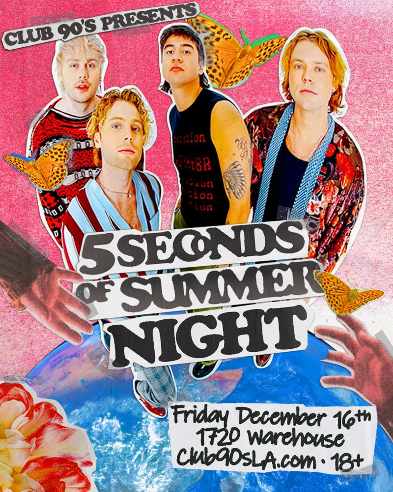 5sos Vip 5sos Night in los angles at 1720