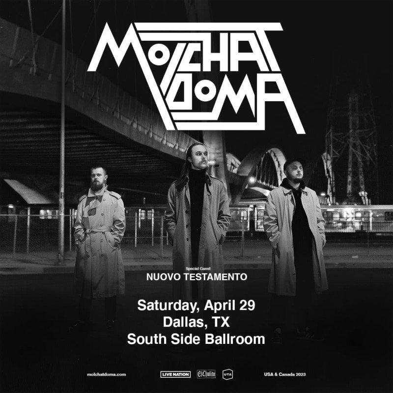 Molchat Doma Tour 2023 in Dallas at South Side Ballroom