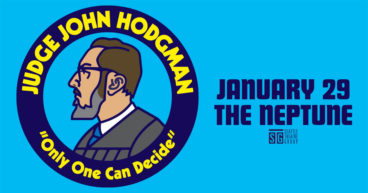 Judge John Hodgman in Seattle at Neptune Theatre