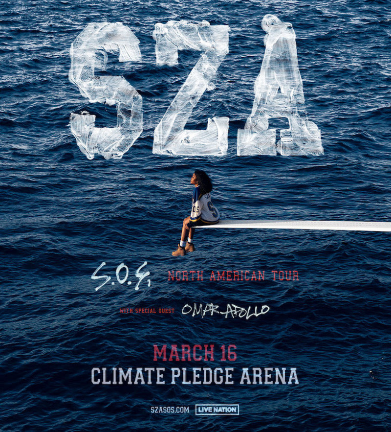 SZA SOS Tour In Seattlee At Climate Pledge Arena