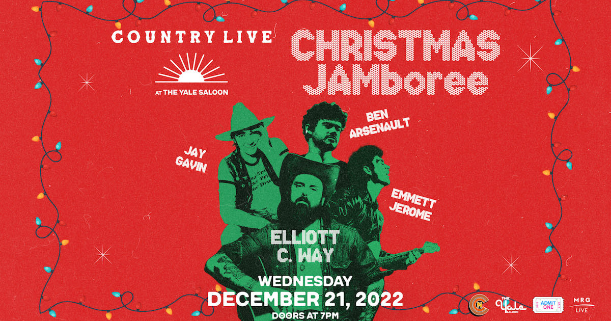 Country Live Christmas Jamboree in Vancouver at The Yale