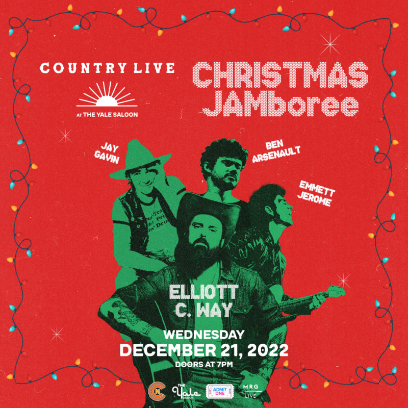 Country Live Christmas Jamboree in Vancouver at The Yale