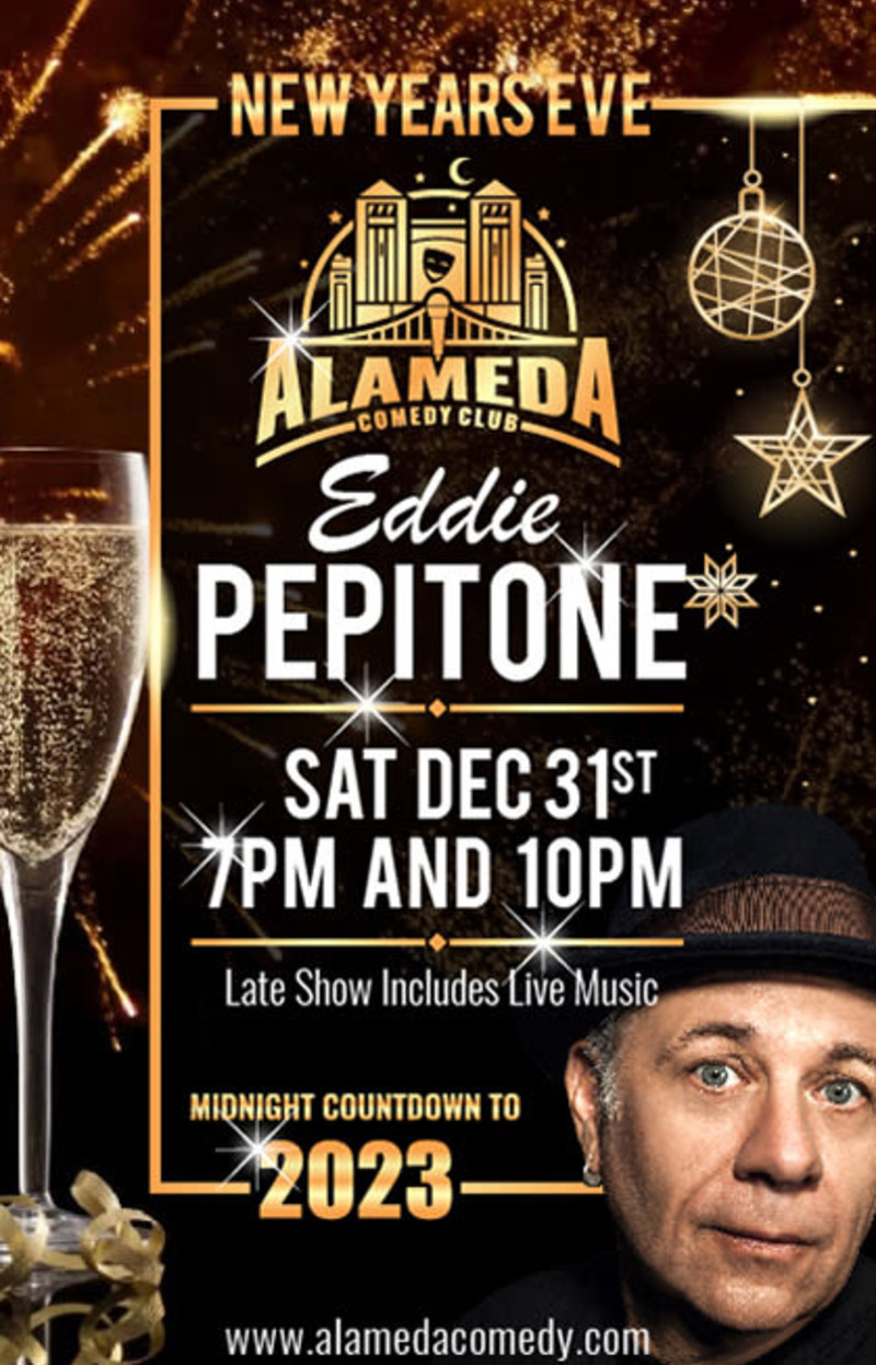 New Years Eve Comedy with Eddie Pepitone plus Live Band! in