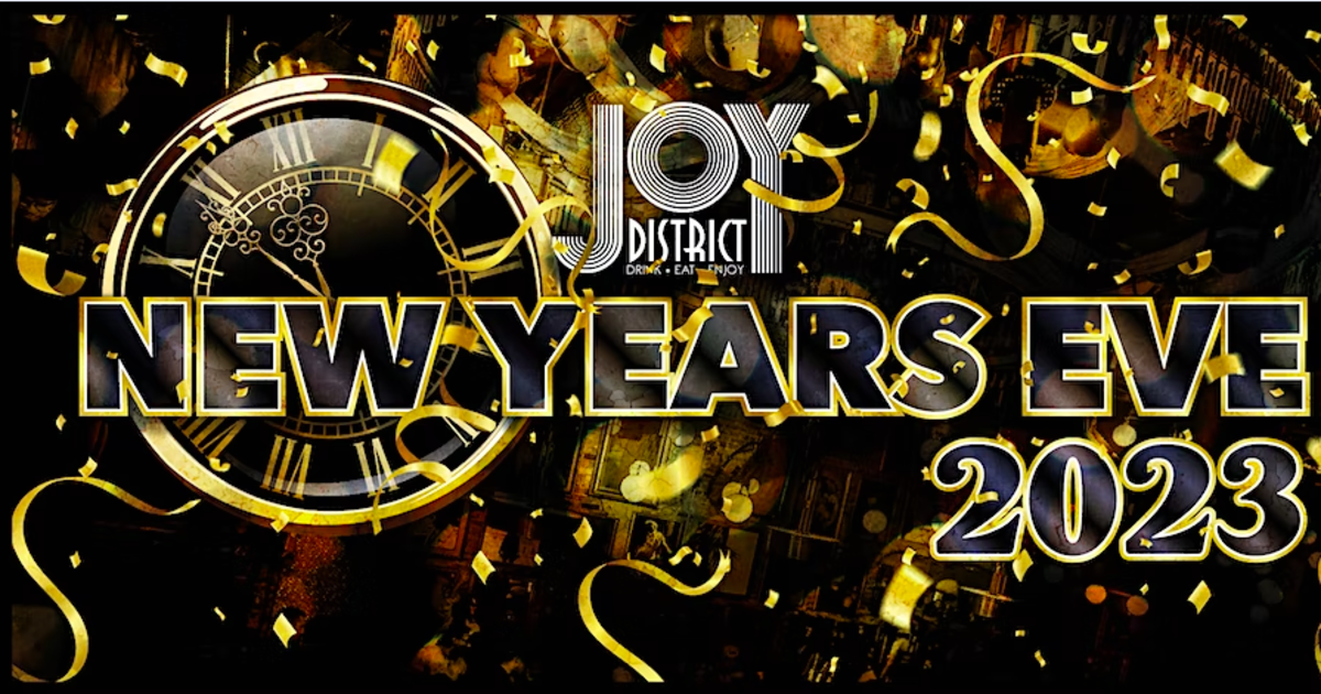 NYE 2023 Joy District in Chicago at Joy District