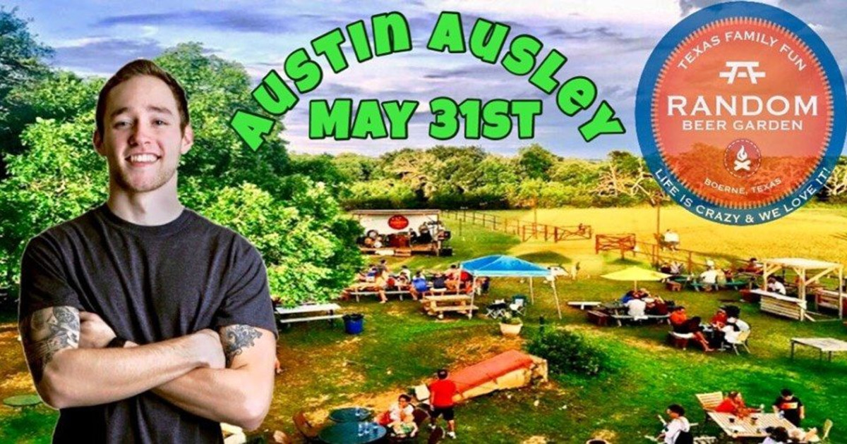 Austin Ausley In Boerne At Random Texas Beer Garden