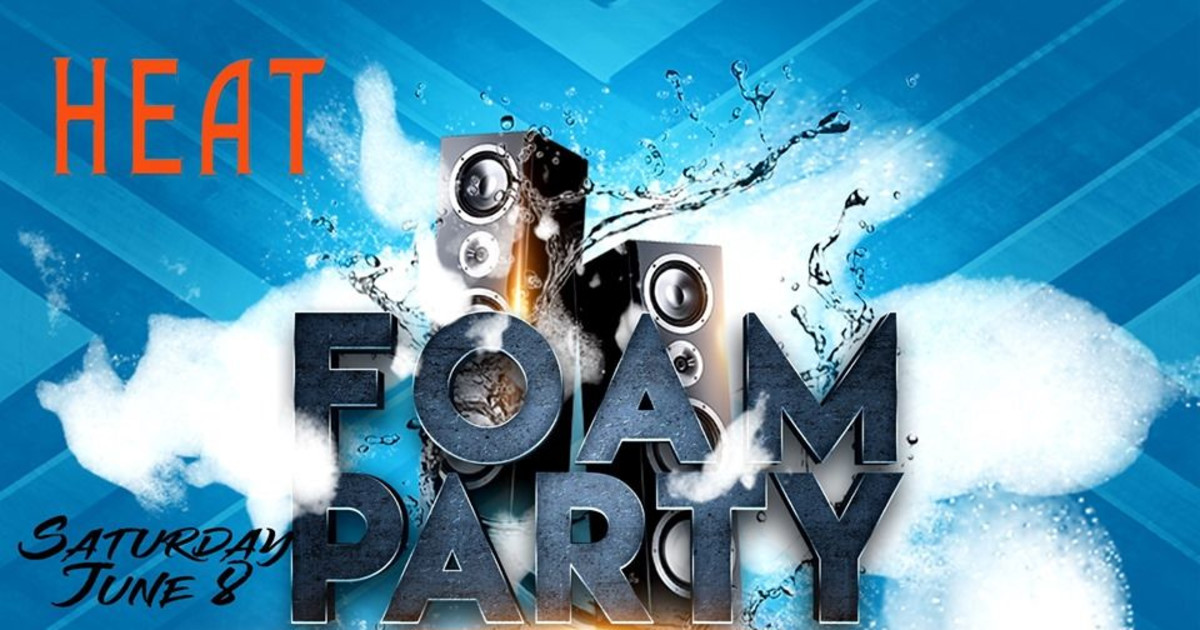 Foam Party in San Antonio at HEAT