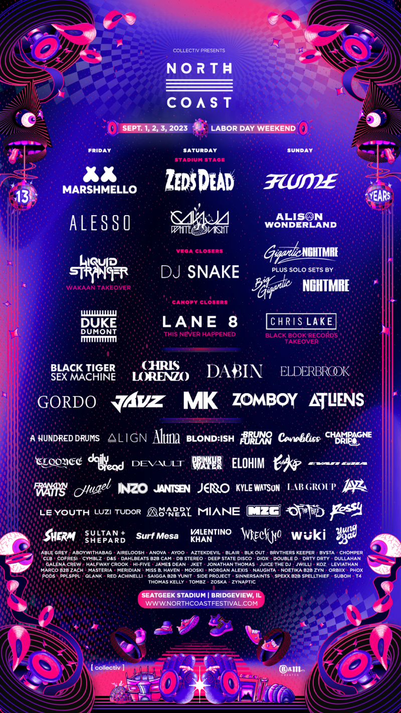 North Coast Music Festival 2023 In Bridgeview At Seatgeek