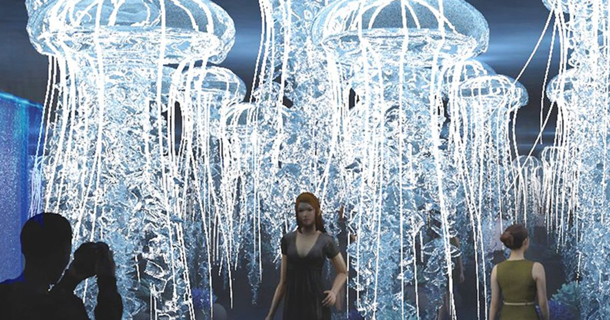 Ocean cube NYC Immersive Pop Up in New York at 60 Grand Street