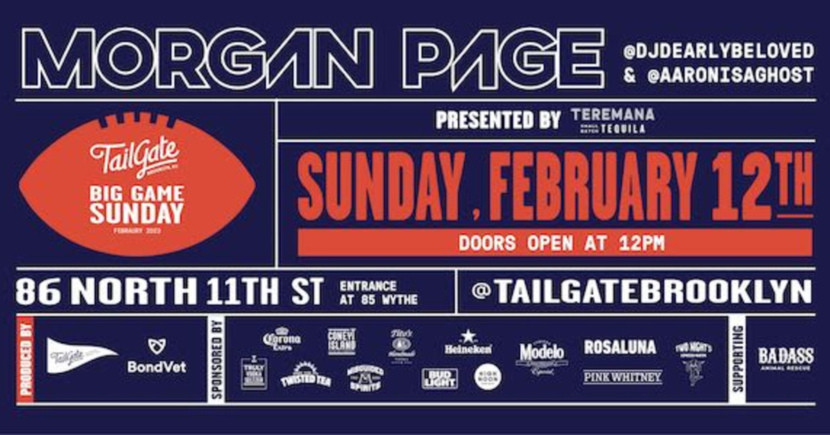 Supa Bowl Sunday in NYC at Tailgate Brooklyn