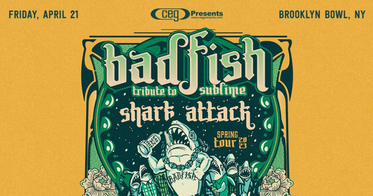 Badfish A Tribute to Sublime "Shark Attack Spring Tour 2023"