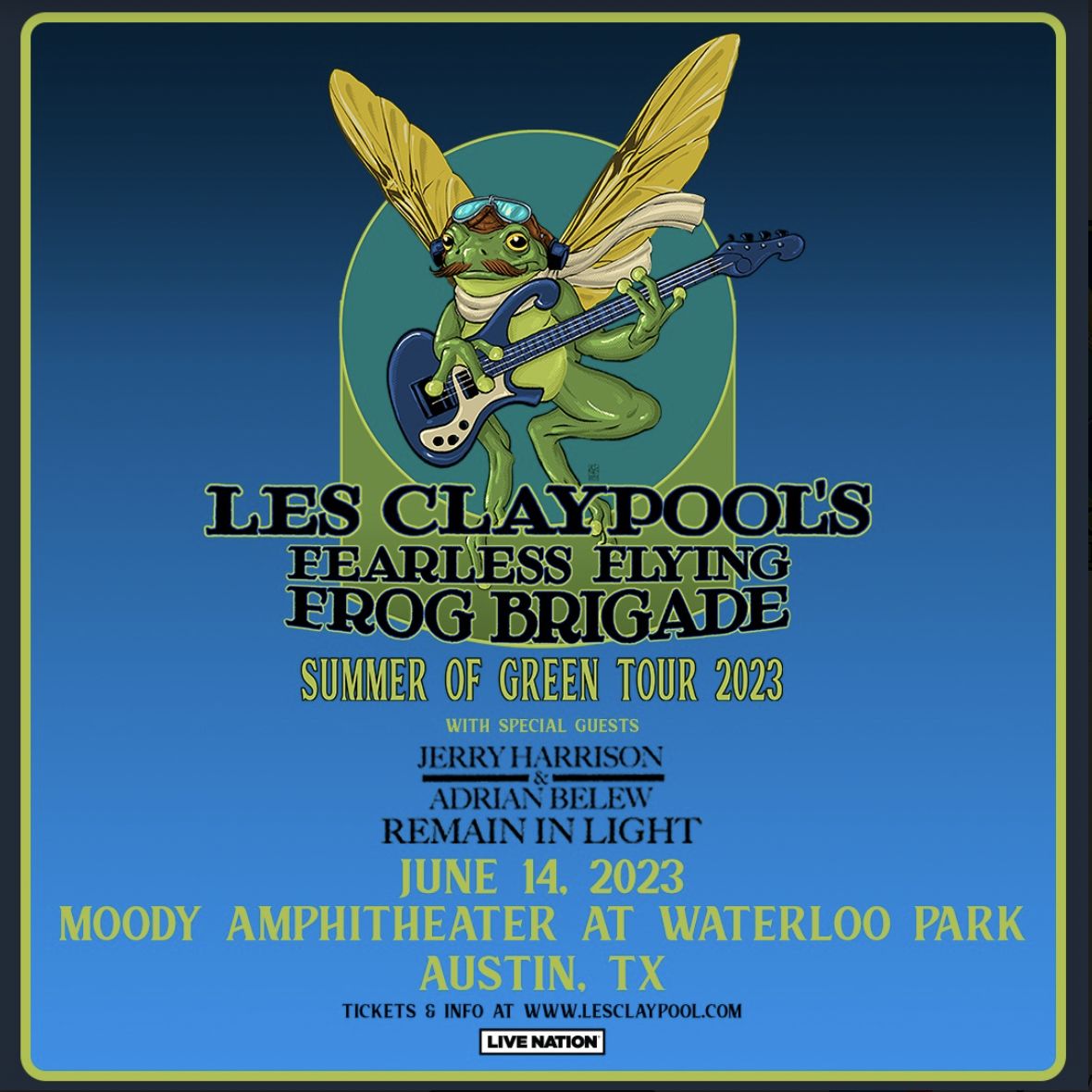 Les Claypool’s Fearless Flying Frog Brigade ft. Jerry Harrison,
