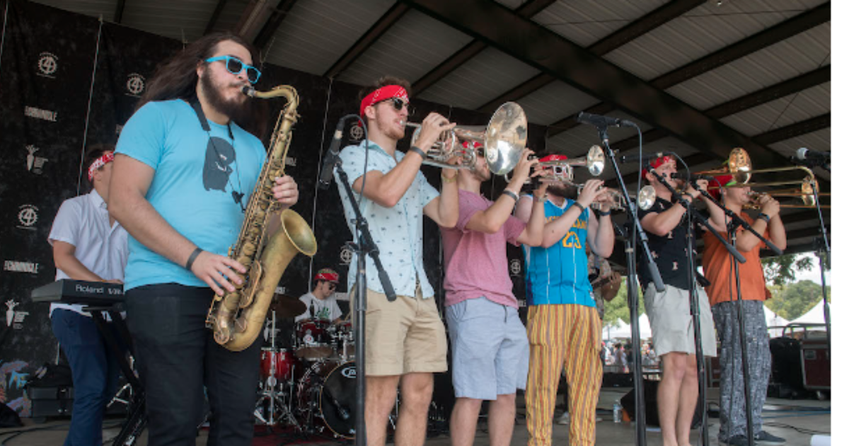 BIG WY’S BRASS BAND W/ FLYJACK AND ROCOCO DISCO in Austin at The Far
