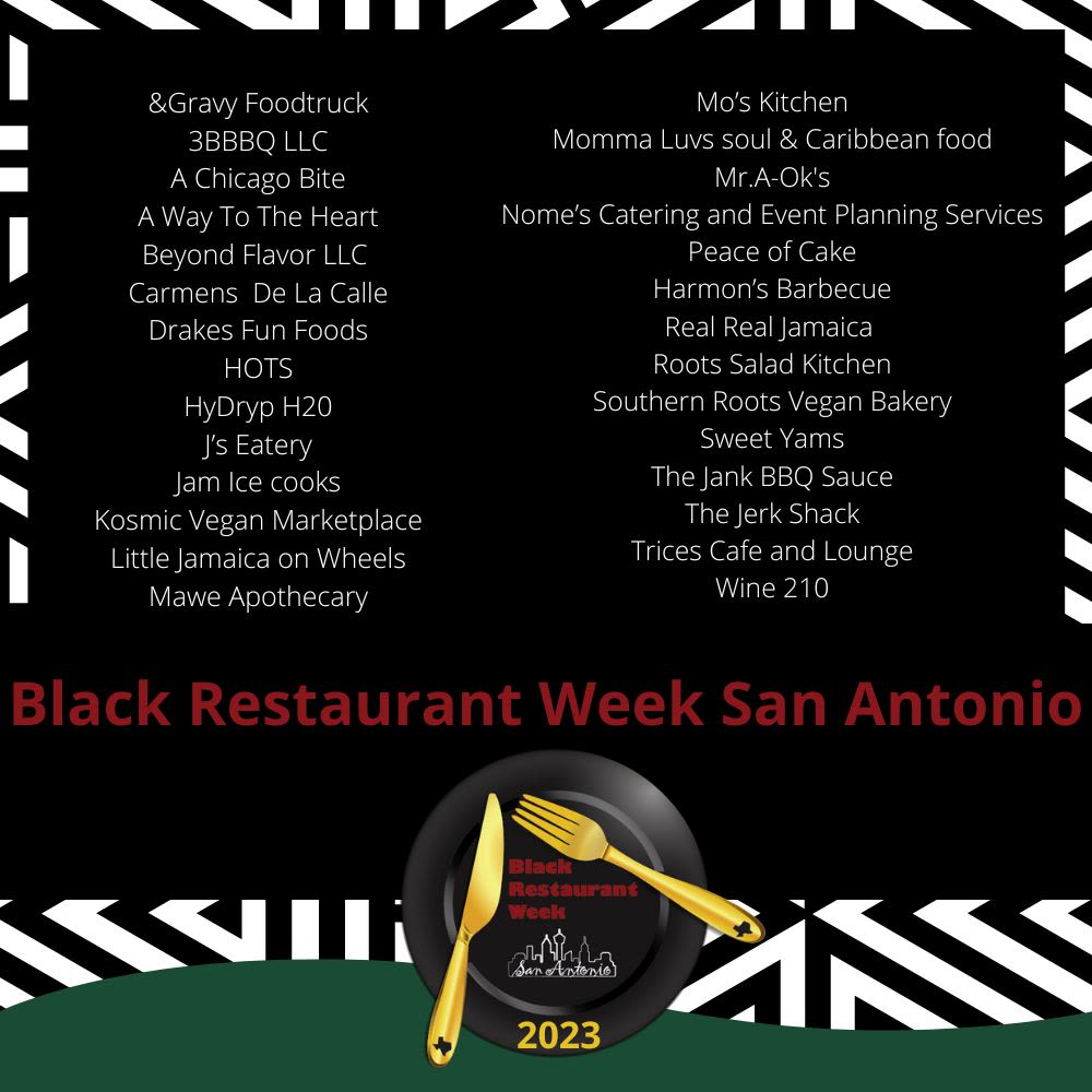 Black Restaurant Week San Antonio 2023 in San Antonio at San