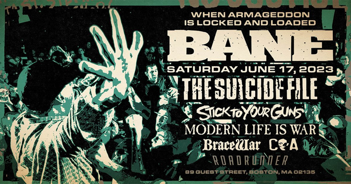 Bane in Boston at Roadrunner