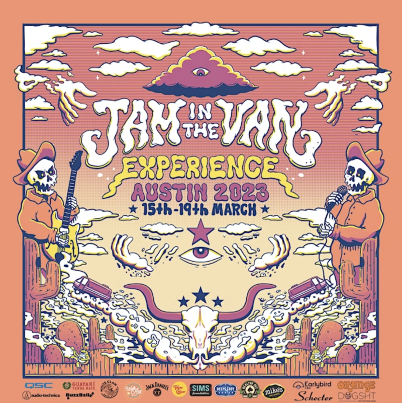 Jam in the Van Experience Austin 2023 in Austin at Armadillo Den