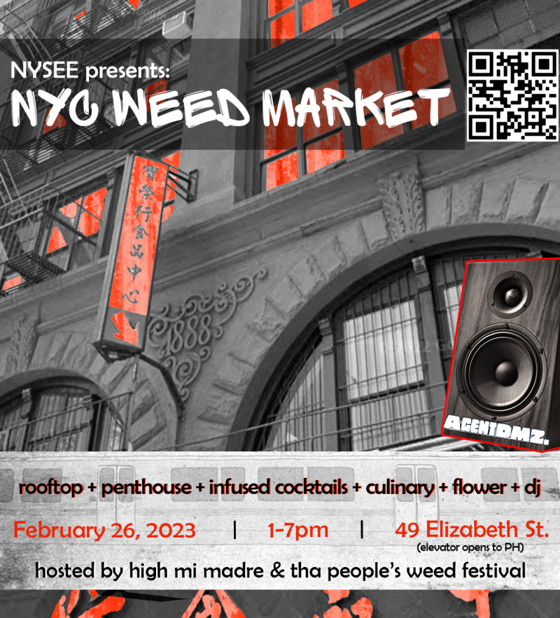 NYC Weed Market (Penthouse/Rooftop) in NYC at 49 Elizabeth St
