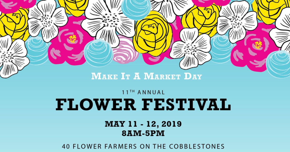 11th Annual Flower Festival in Seattle at Pike Place Market