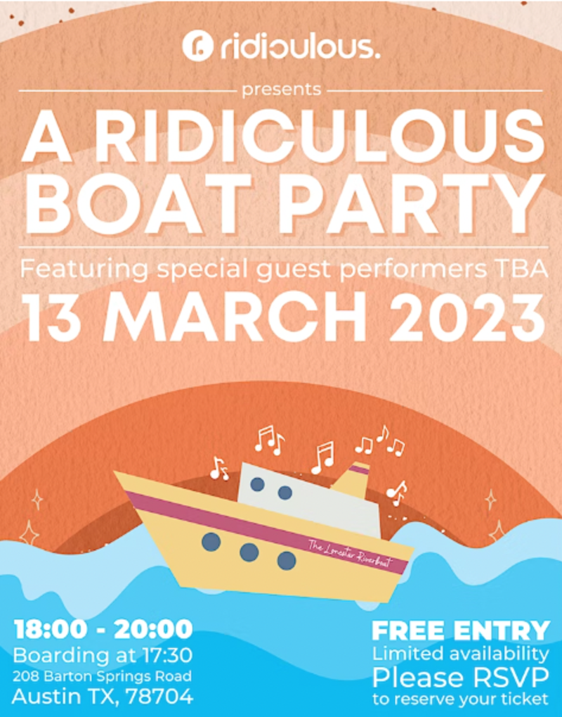 A Ridiculous Boat Party in Austin at Lone Star Riverboat