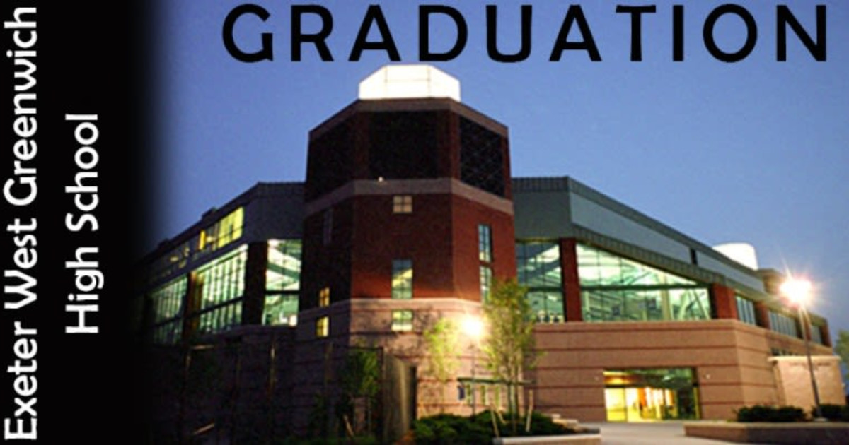 Exeter West Greenwich High School Graduation in Kingston at The