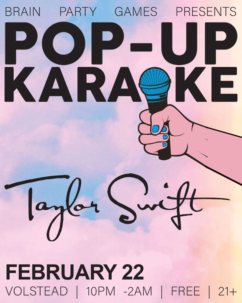 PopUp Karaoke Taylor Swift Edition in Austin at Hotel Vegas