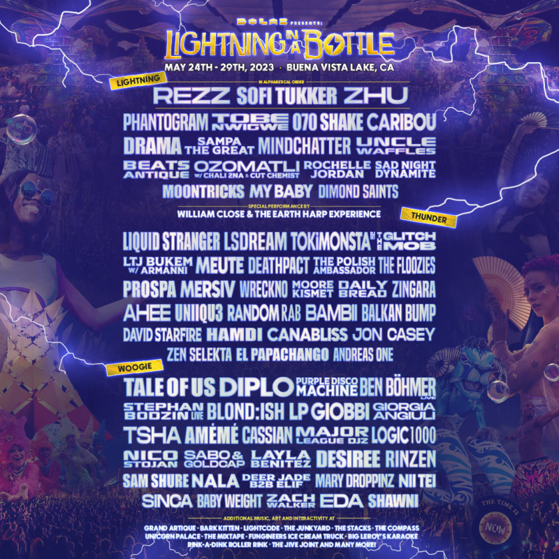 Lightning in a Bottle 2023 in Bakersfield at Buena Vista Aquatic