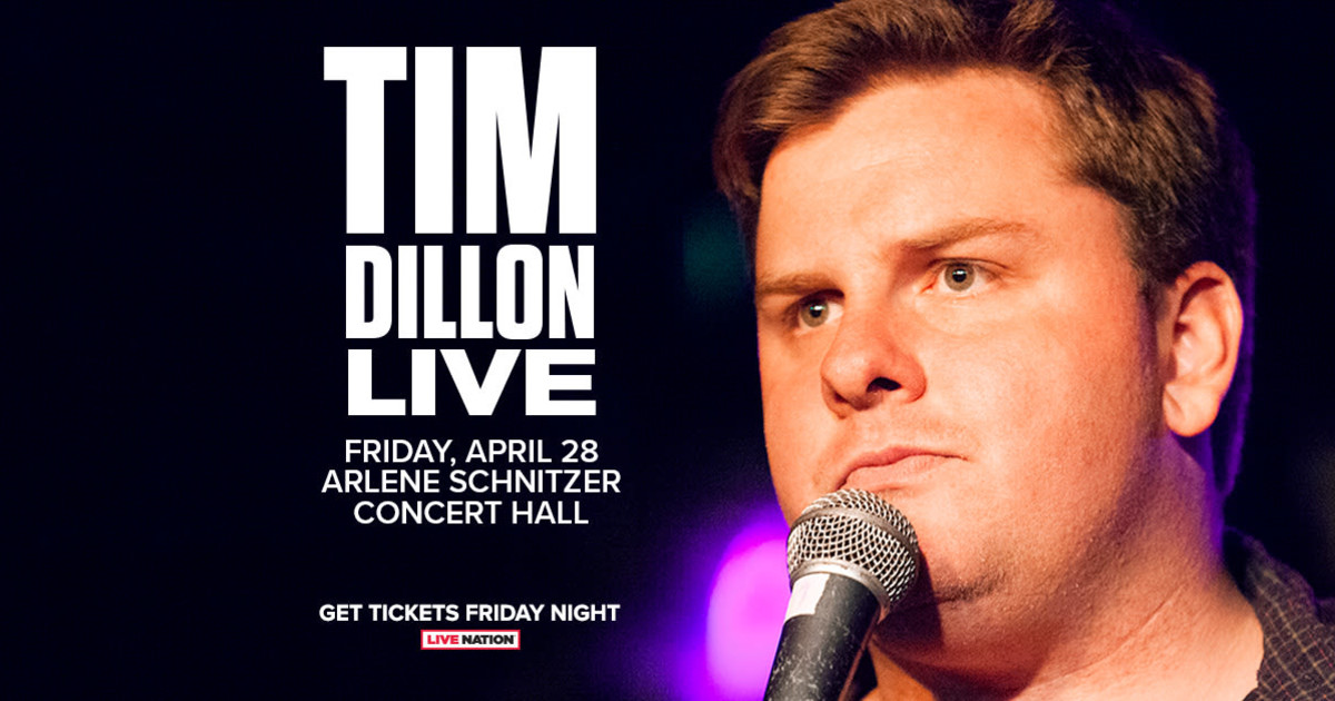 Tim Dillon in Portland at Arlene Schnitzer Concert Hall