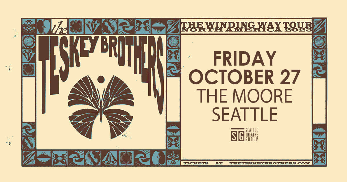 The Teskey Brothers in Seattle at The Moore Theatre