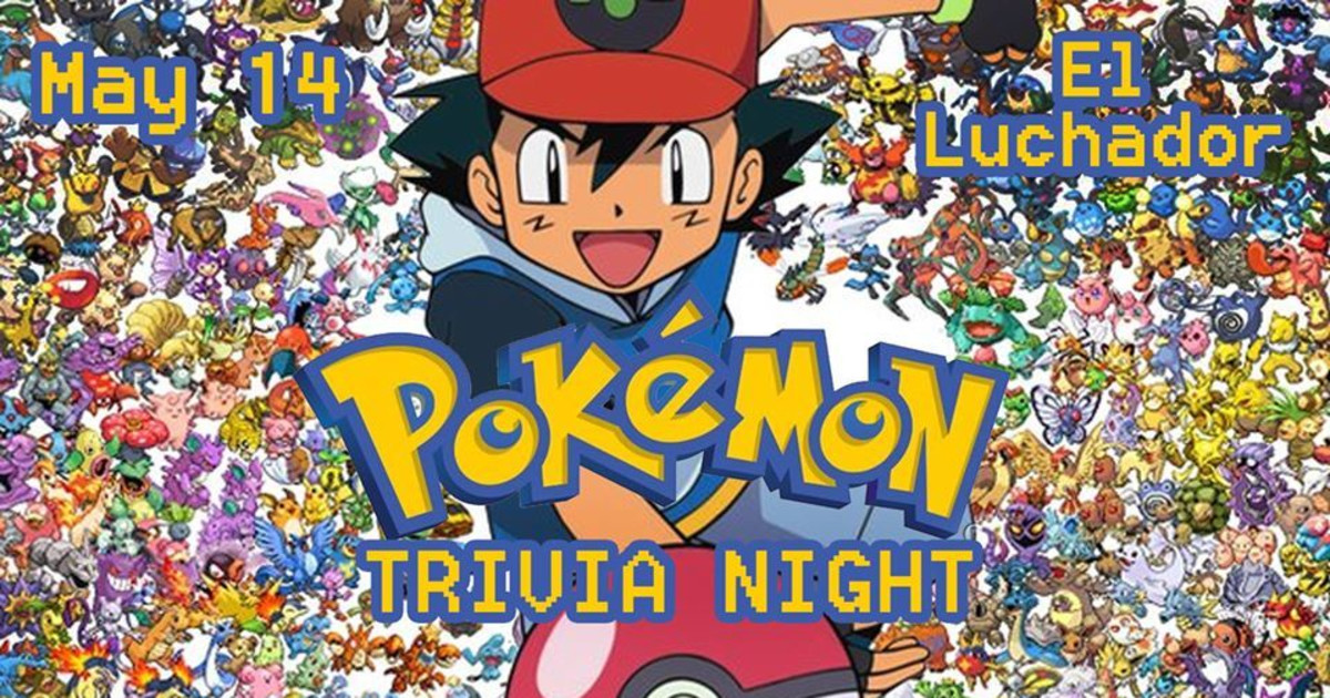 Pokemon Trivia Night In San Antonio At El Luchador