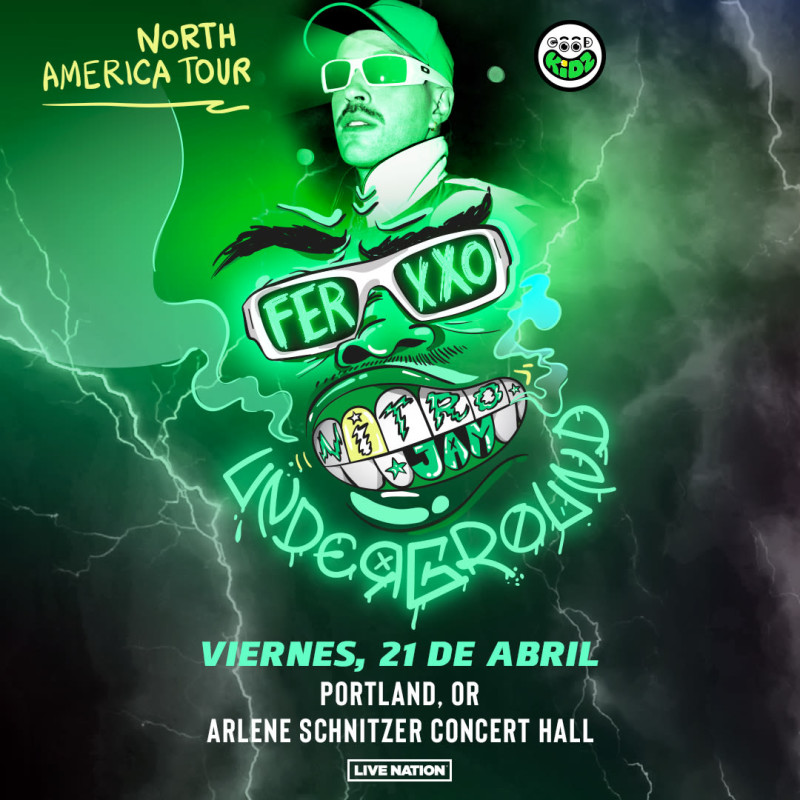 Feid Ferxxo Nitro Jam Underground in Portland at Arlene