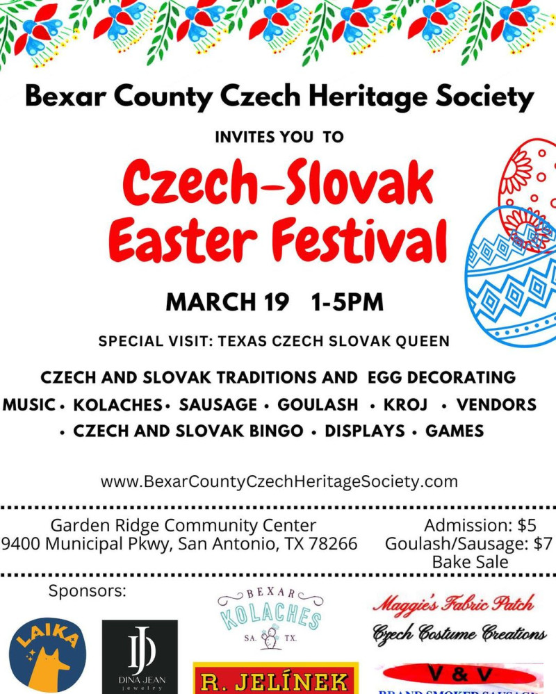 Czech-Slovak Easter Festival in Garden Ridge at Garden Ridge