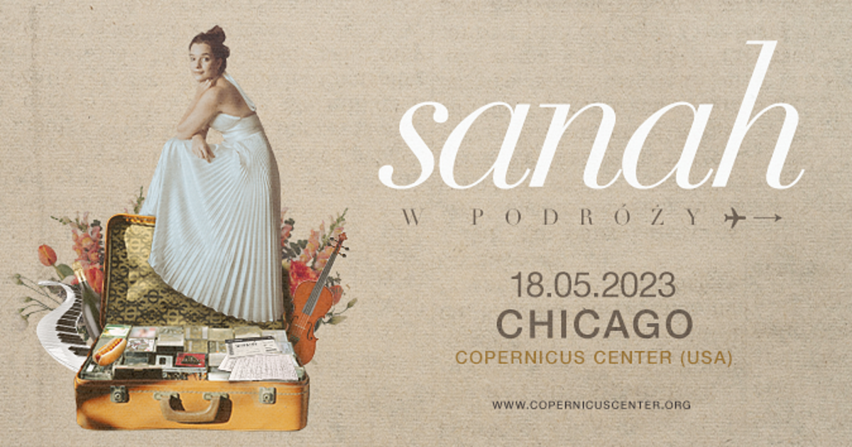 Sanah on tour Sanah w podróży in Chicago at Copernicus Center