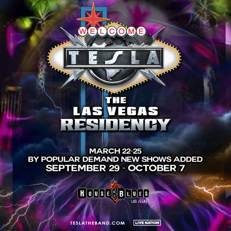 Tesla Las Vegas Residency in Los Angeles at Las Vegas