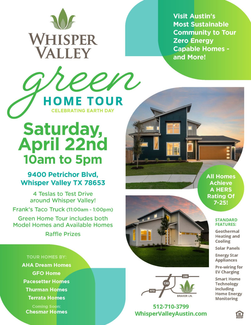 Whisper Valley Green Home Tour in Austin at Whisper Valley