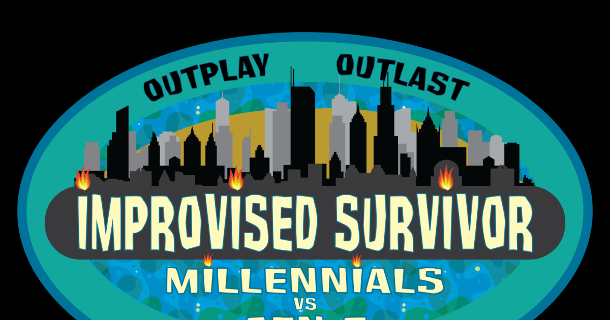 Improvised Survivor Millennials vs Gen Z in Chicago at iO