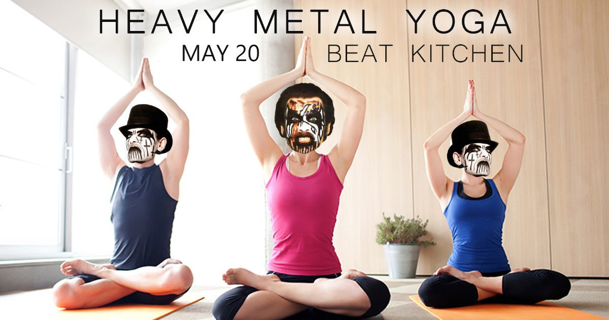 Heavy Metal Yoga in Chicago at Beat Kitchen