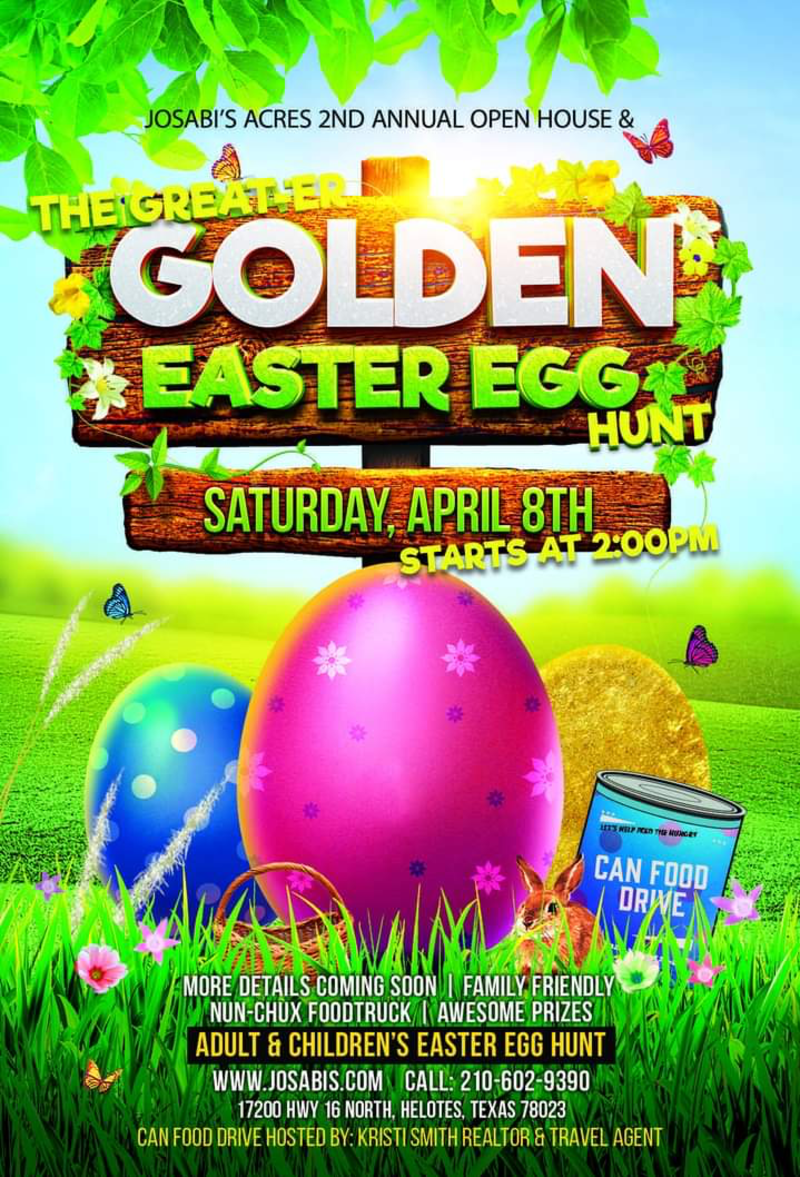 2nd Annual Open House & The Greater Golden Easter Egg Hunt in