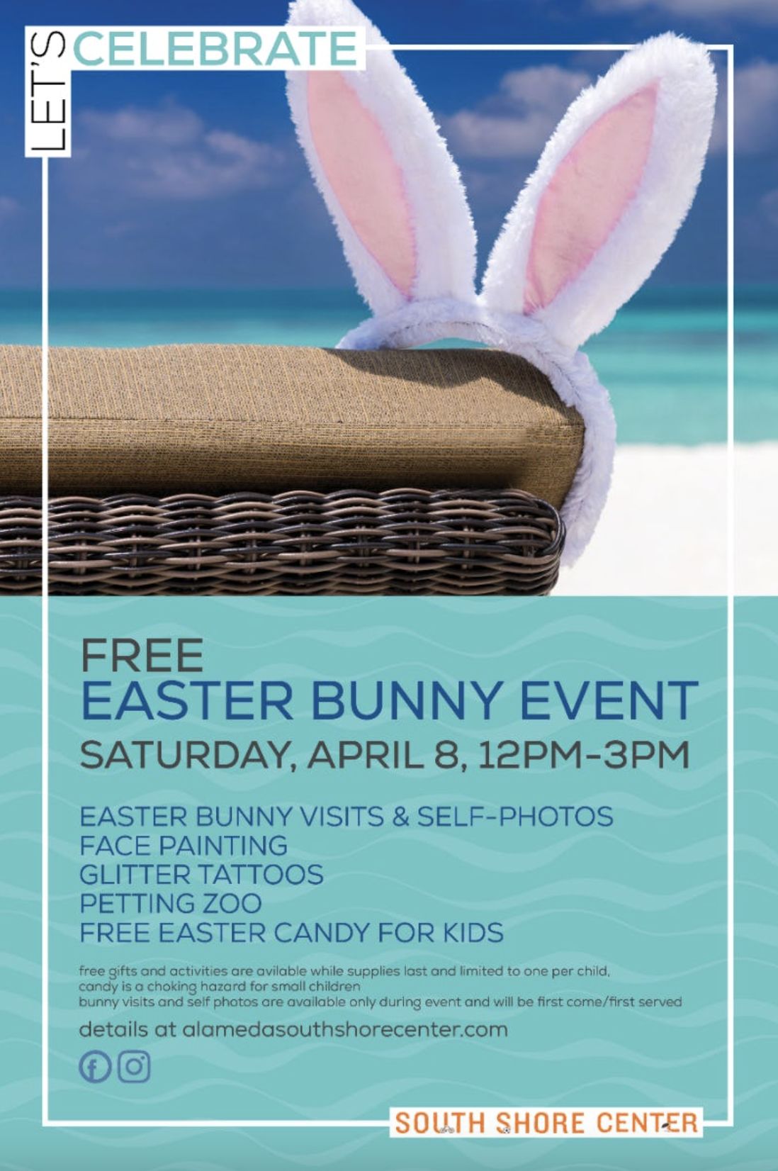 Easter Bunny Festival w/ Petting Zoo + Free Candy in Alameda at