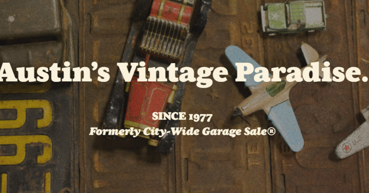 2023 CityWide Vintage Sale in Austin at Palmer Events Center