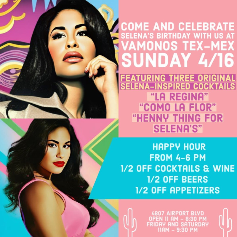 Selena&rsquo;s Birthday Celebration in Austin at Vamonos
