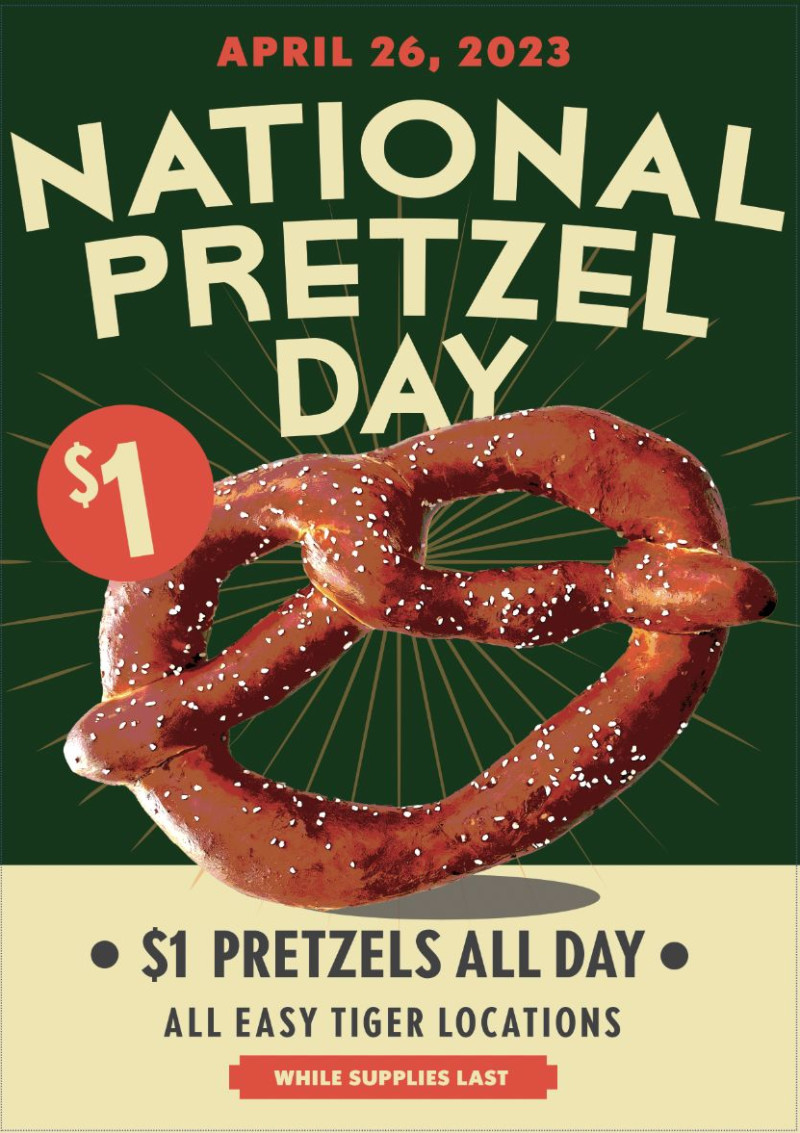 1 PRETZELS ALL DAY in Austin at Easy Tiger (S. Lamar)
