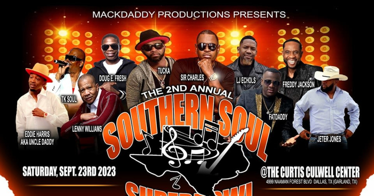 Southern Soul Superbowl 2023 in Garland at Curtis Culwell Center